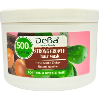 ДЕВА маска за коса, 500мл, Хинин и Арган