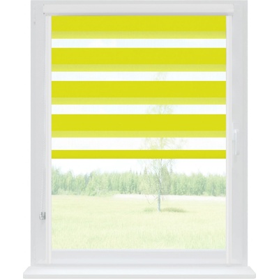 Dekodum Roleta den a noc v bílé kazetě soft, Limetka 86 x 150 cm