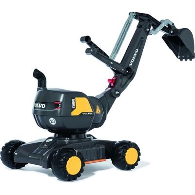 RollyDigger VOLVO, otočný jezdík – černý