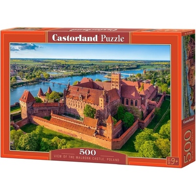 Castorland Castor Výhled na hrad Malbork Polsko 500 dílků