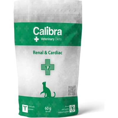 Calibra VD Cat Renal & Cardiac 60 g