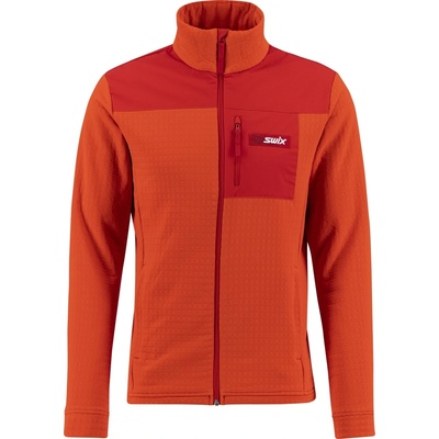 Swix Surmount Stormfleece Jacket M červená