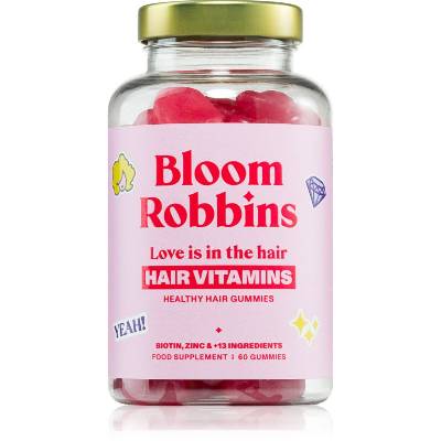 Bloom Robbins LOVE is in the HAIR Healthy hair gummies žvýkací měkké tobolky na vlasy 60 ks