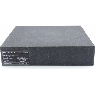 KMITEX Příměrná deska granitová 630x400mm tř. 0. KM1041_2