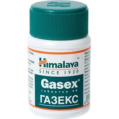 Himalaya Газекс При газове, 50 таблетки, Himalaya