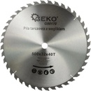 GEKO Kotouč řezný do dřeva 500x32x40T
