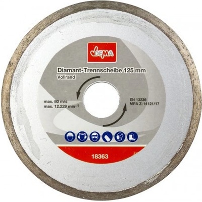 Dema Diamantový rezný kotúč 125 mm DDT125V