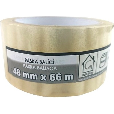 Mako Páska lepicí balící transparentní 48 mm x 66 m