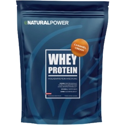 Natural Power Whey Protein 500 g - Caramel Cream