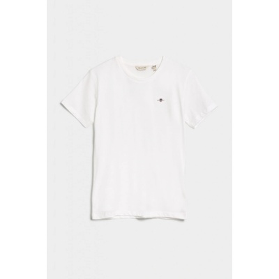 Gant Shield Ss T-shirt White