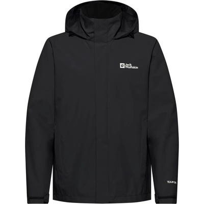 Jack Wolfskin Непромокаемо яке Jack Wolfskin Men's Trailtime Breathable Waterproof Jacket - Black