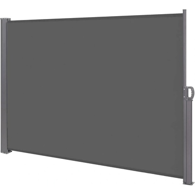 SPRINGOS AW0007 Bočná markíza 180 x 400 cm tmavosivá