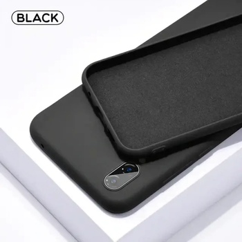 Image 1 of Гръб Liquid Silicone TPU за Samsung A20S - Черен