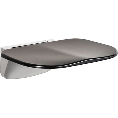 Bemeta Design Sprchové sedátko, sklopné, lesk, plast černý - 105125030