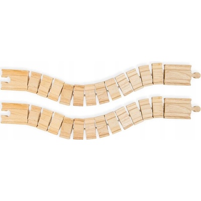 Bigjigs Rail Ohybná koľaj 2 kusy