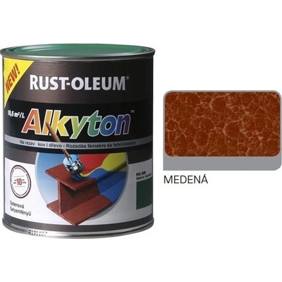 Rust Oleum ALKYTON KLADIVKOVÁ MEDENÁ 1l