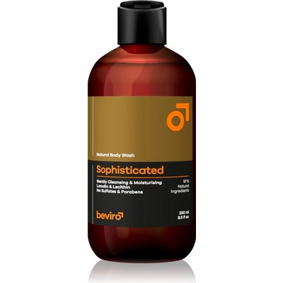 Beviro Natural Body Wash Sophisticated душ-гел за мъже 250ml