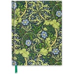 Flame Tree Publishing William Morris: Seaweed (Blank Sketch Book) | Flame Tree Studio