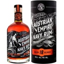 Austrian Empire Solera Blended Navy Rum 18 40% 0,7 l (tuba)