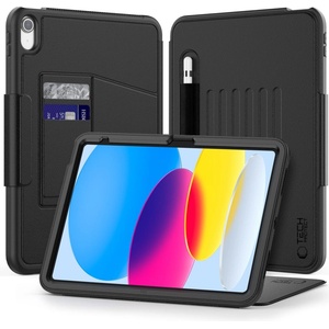 Tech-Protect Удароустойчив калъф за iPad 10.9" 10 / 2022 / 11" 11 / 2025 от Tech Protect SC Pen Armor - Черен (5906302363476)