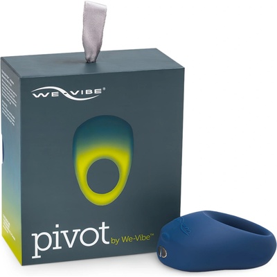 WE-VIBE Pivot 2 - вибриращ пръстен за пенис с управление чрез приложение за мъже (син)