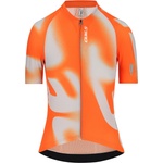 Q36.5 Дамска фланелка с къс ръкав за колоездене Q36.5 Gregarius Pro Big Logo Jersey Cycling jersey - Poppy Orange (056-3877-0212)