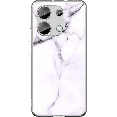 TopQ Xiaomi Redmi Note 13 pevný Mramor bílý 122758