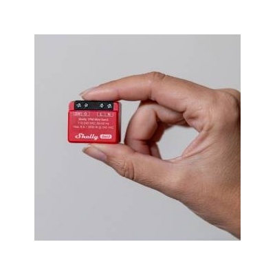 Shelly Plus 1PM Mini Gen3 (rot/schwarz)