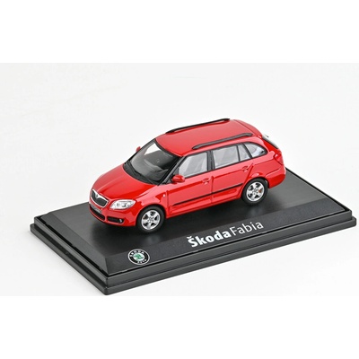 ABREX Škoda Fabia 2 Combi červená 1:43