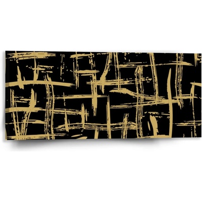 Sablio Obraz Zlaté Maľovanie - 110x50 cm