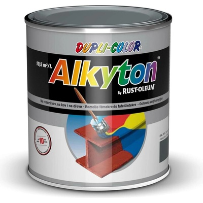 Alkyton Hladký lesk 0,75 l železná šedá