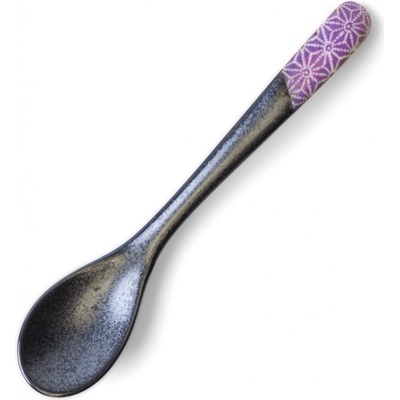 Asanoha 12,5 cm fialová keramika MIJ