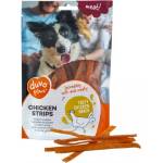 Duvoplus CHICKEN STRIPS лакомство меки лентички чисто пиле 80 гр, Белгия - 11951