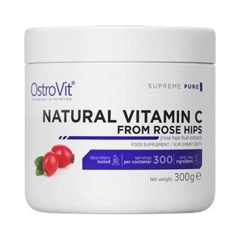 Ostrovit pharma Витамин С, Natural Vitamin C Powder / from Rose Hips, 0.300 килограма, 5659