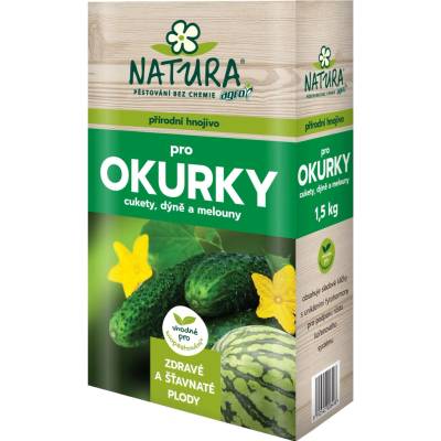 AGRO CS NATURA Přírodní hnojivo pro okurky, cukety a dýně 1,5 kg