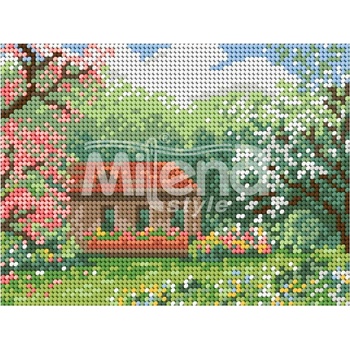 Milena Style Пролетно ухание - гоблен със схема