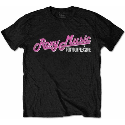 Pleas Roxy Music tričko For Your ure Tour čierne