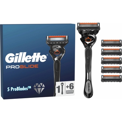 Gillette ProGlide + 6 ks hlavic
