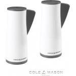 Cole & mason Комплект мелнички за сол и пипер OXLEY - 14, 5см - цвят бял (Cole-&;-Mason-H-301368)