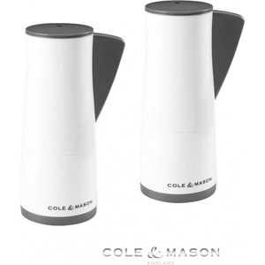 Cole & mason Комплект мелнички за сол и пипер OXLEY - 14, 5см - цвят бял (Cole-&;-Mason-H-301368)