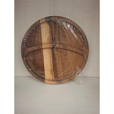 Dřevotéka Servírovací tác smajlík 29 cm