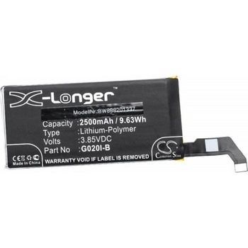 VHBW Батерия за Google Pixel 4, 2500 mAh (888201337)