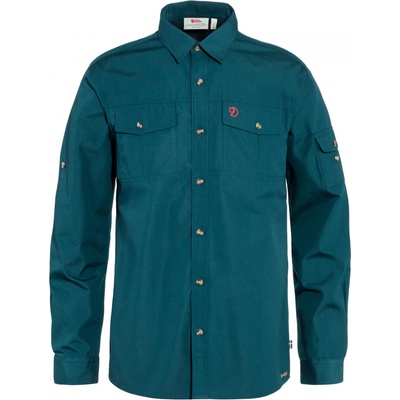 Fjällräven Мъжка риза с копчета Fjällräven Singi Trekking Shirt - Mountain Blue - размер XXL (033-0583-1016)