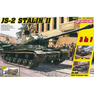 Dragon JS 2 Stalin II & Soviet Infantry Tank Riders 1:35