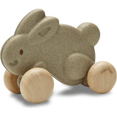 Plan Toys Jazdiaci zajac sivý