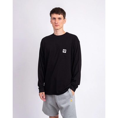 Carhartt WIP L/S Pocket Heart t-shirt Black/Black