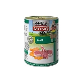 MAC's Cat Mono Sensitive jahňa a mrkva 400 g