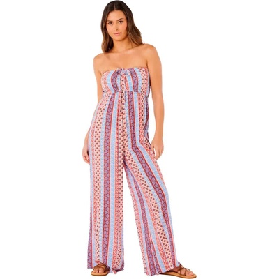 RIP CURL Гащеризон Rip curl Ventura Shirred sleeveless jumpsuit - Pink (Multico)