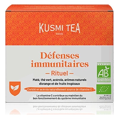 Kusmi Tea Porcovaný bylinný čaj na posílení imunity Immune Defense Ritual 18 sáčků