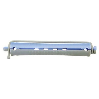 Plastové natáčky na trvalú s patentnou gumičkou 8055 (3011270) - blue/grey-13 mm